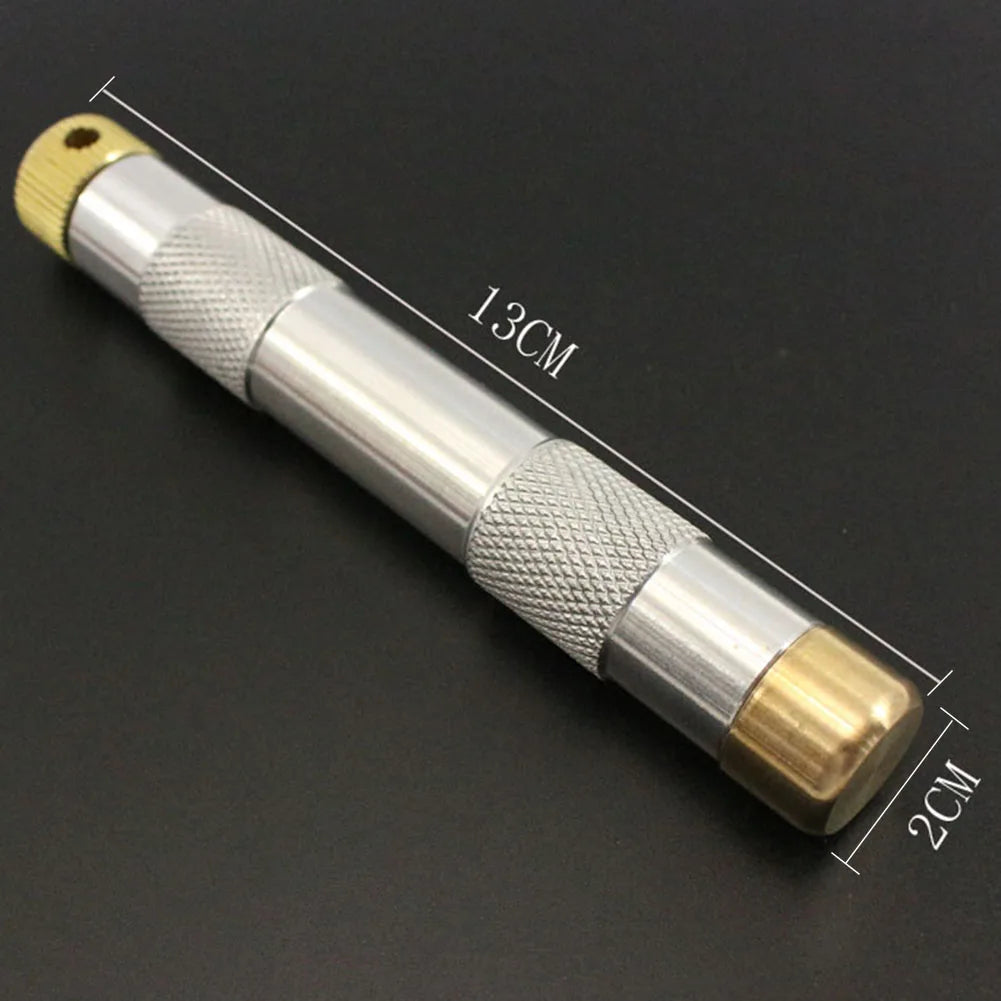 Brass Ignited Piston Firearm Portable Air Compression Fire Tube Useful Emergency Fire Pipes Survival Tool for Outdoor Travel