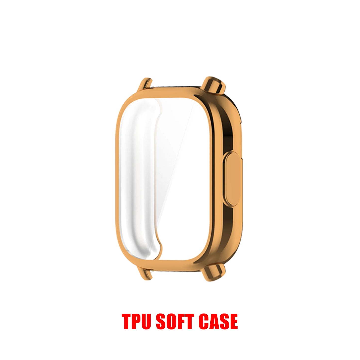 Full Cover Screen Protector Case For Xiaomi Redmi Watch 5 Active Lite Case Tempered Glass Anti-scratch Film Bumper Protective
