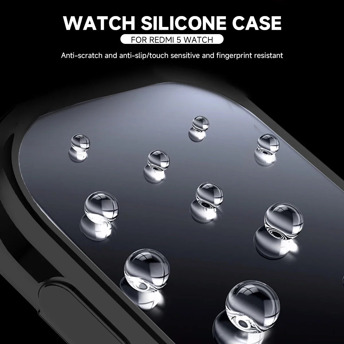Full Cover Screen Protector Case For Xiaomi Redmi Watch 5 Active Lite Case Tempered Glass Anti-scratch Film Bumper Protective