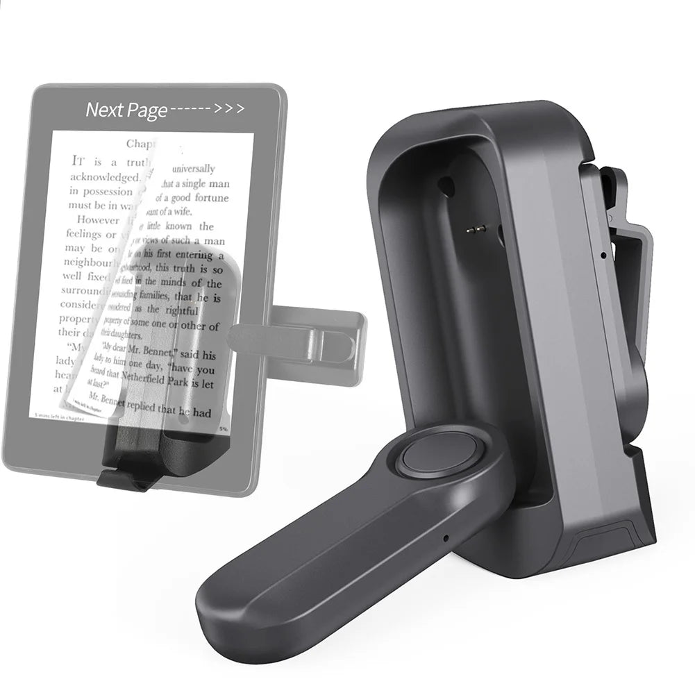 RF Page Turner Clicker Clicker Page Turner Page Turner for Kindle Paperwhite Oasis Kobo EReaders for iPad Tablets Reading Novels