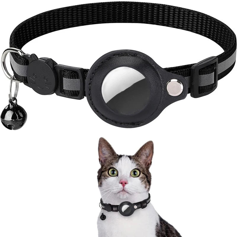 OPPO GPS Smart Tracker Bluetooth Locator Anti-Lost Pet Cat Collar Protective Wearable Tracker Protective  For Apple Android Find