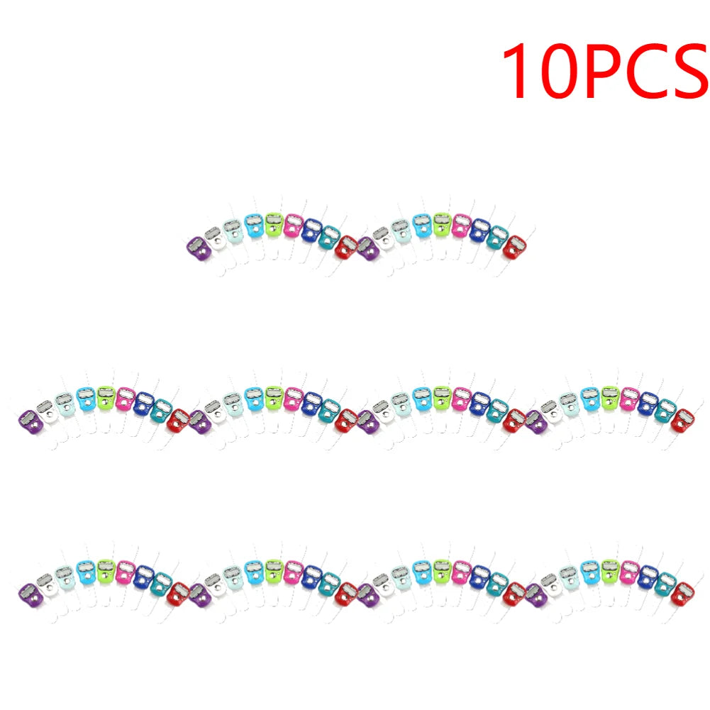 10-50PCS Electronic Finger Counter Ring Row Tally Pedometer for Pray Buddha Sewing Stitch