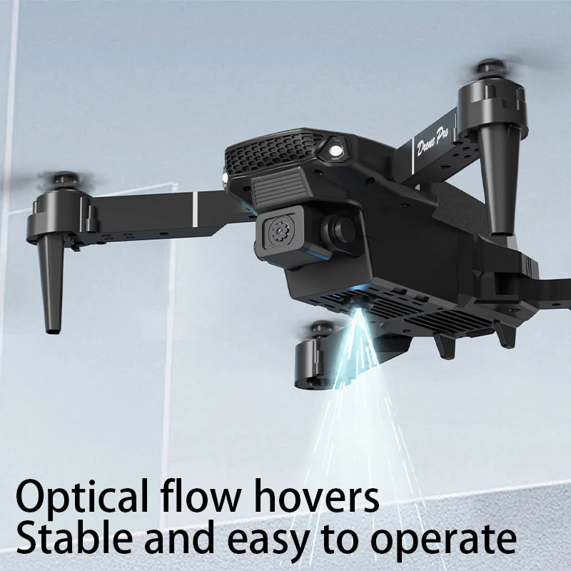 E88 PRO Drone 8K HD Wide-Angle Camera WiFi FPV Foldable RC Quadcopter with Height Hold for Adults Kids Professional Toy