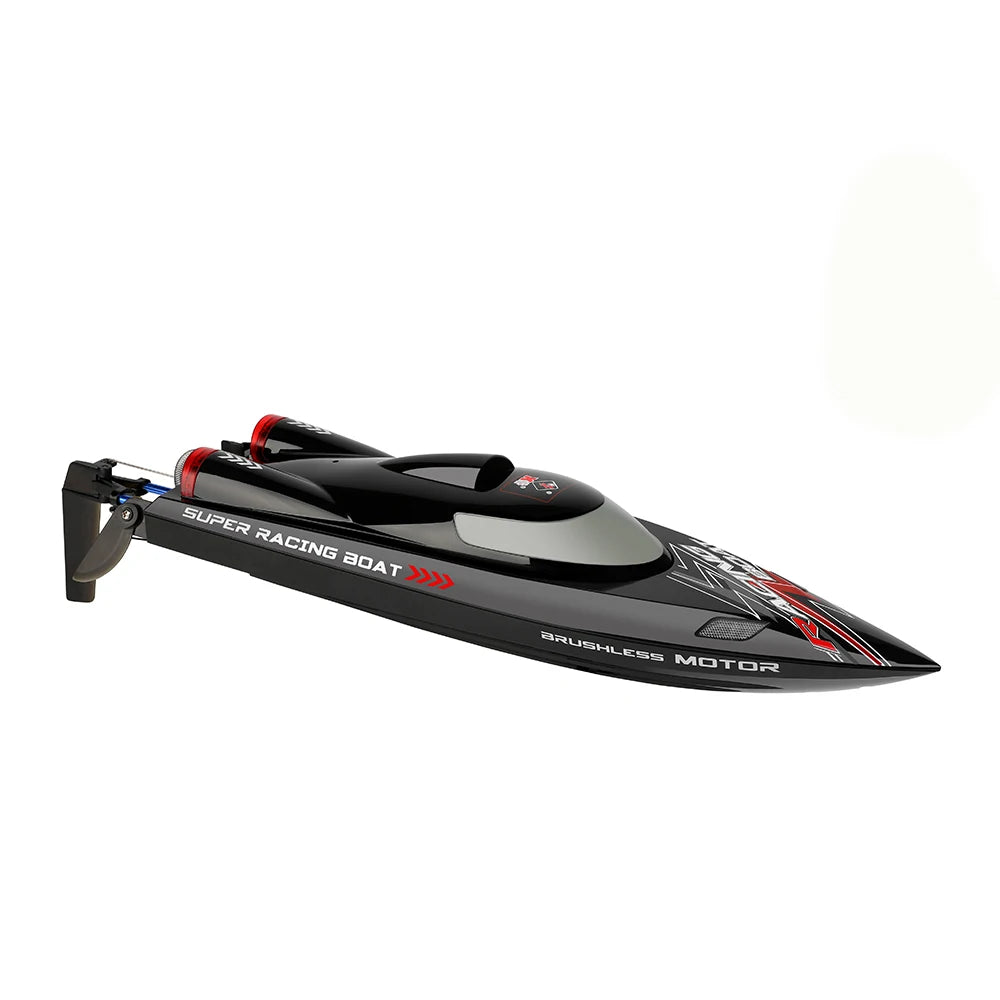 WLtoys WL916 RC Boat 2.4Ghz 55KM/H Brushless High Speed Racing Ship Remote Control Speedboat Toys For Adults with 2 Batteries